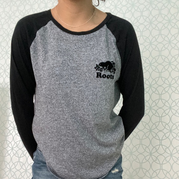 Black and salt and pepper long sleeve - Picture 2 of 6